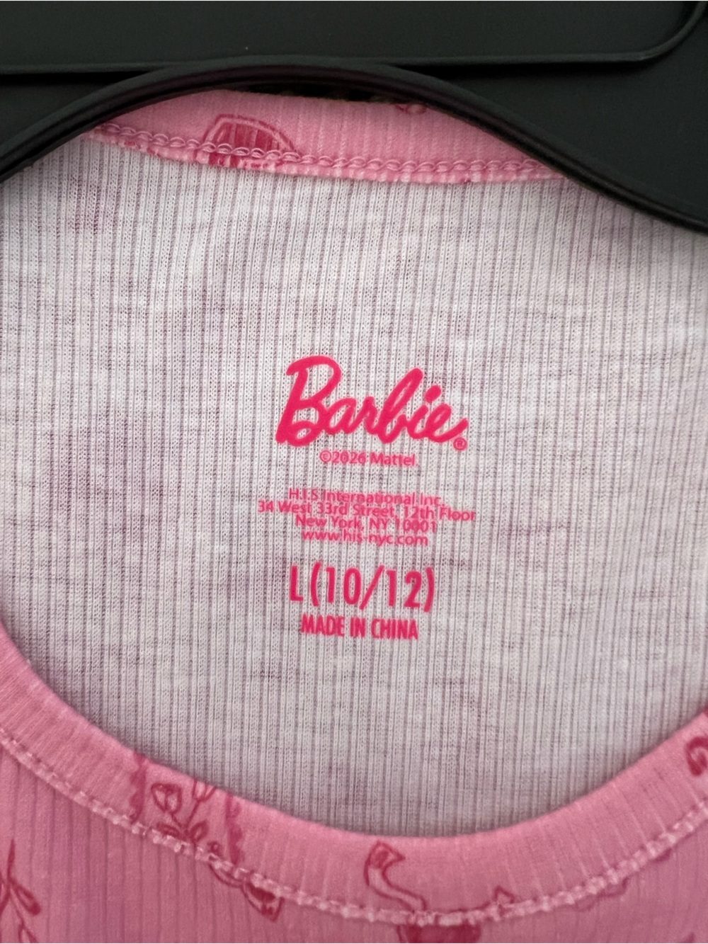 Barbie Girls Pink Tutu Dress - Size Large (10/12) - New with Tags - Picture 5 of 8